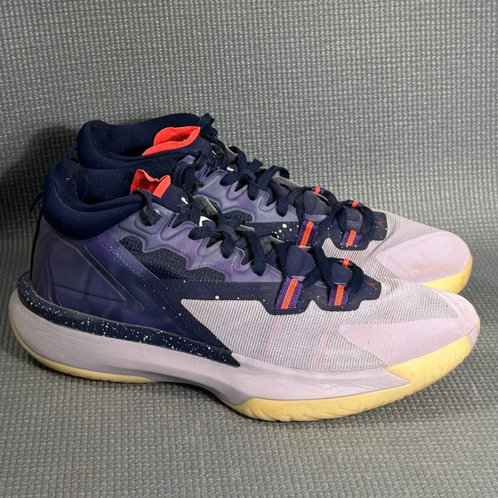 Nike Air Jordan Zion 1 PF ‘Blue Void Fierce Purple’ Shoes DA3129-400 Men’s Sz 13